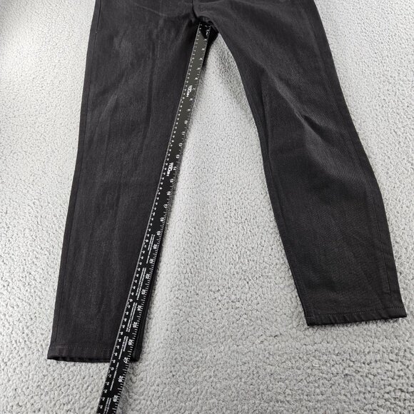 Everlane Jeans Womens 30 Black High Rise Skinny Ankle Stretch Denim Pants‎ - Picture 9 of 15